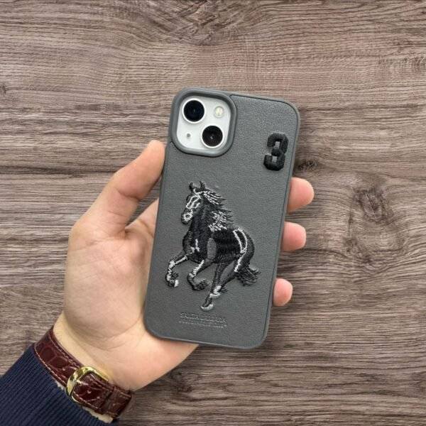 13 grey mobile cover