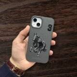 15 grey mobile cover