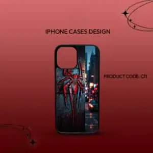 Spider-Man Style iPhone Customized Case for 11 to 16 Pro Max